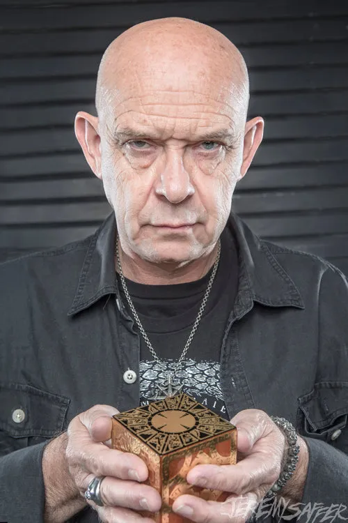 Doug Bradley - Pinhead - autographed metallic 8x12 print