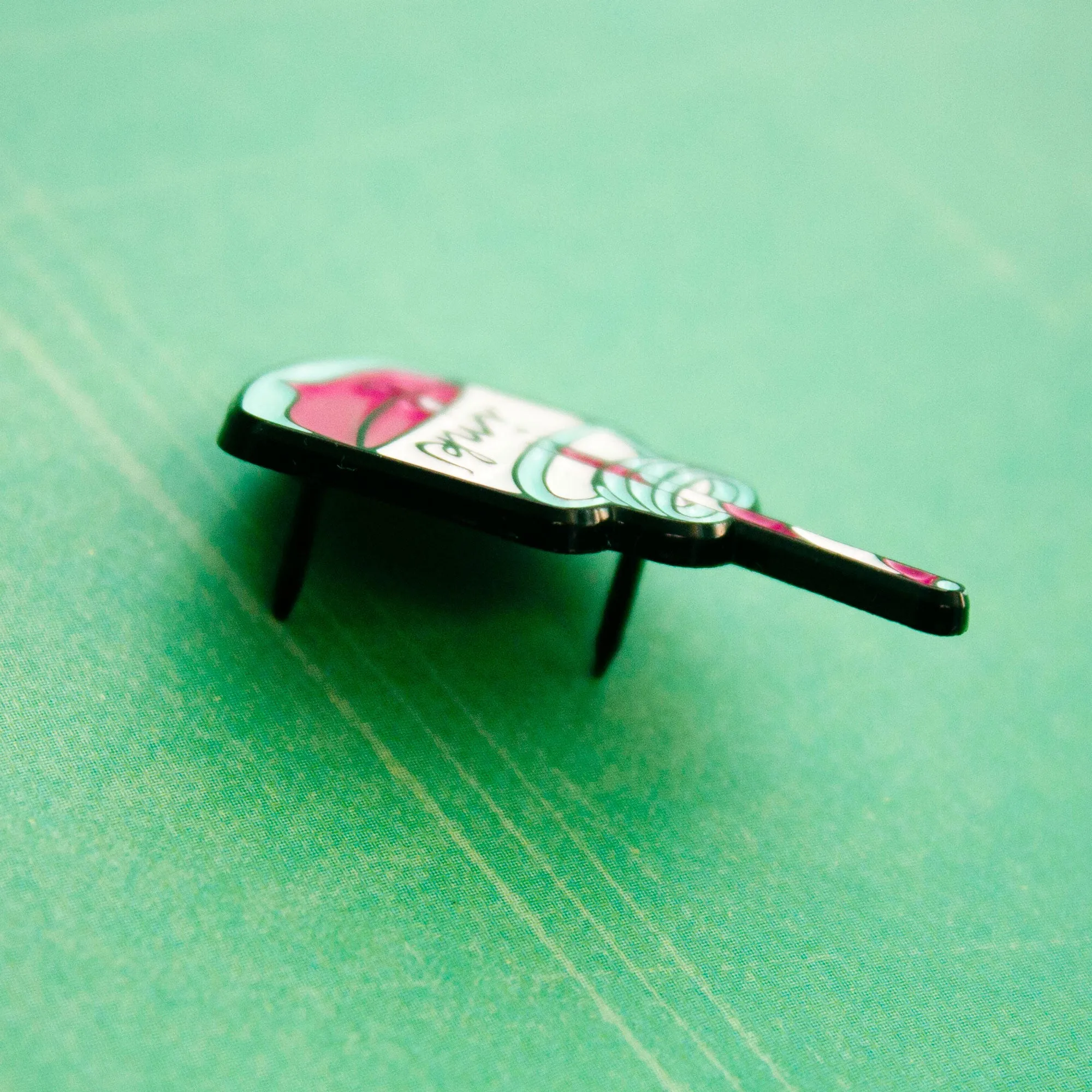 Drink the Ink Enamel Pin by boygirlparty — fountain pen ink pin
