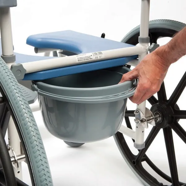 DRIVE Aston Compact Mobile Shower Commode