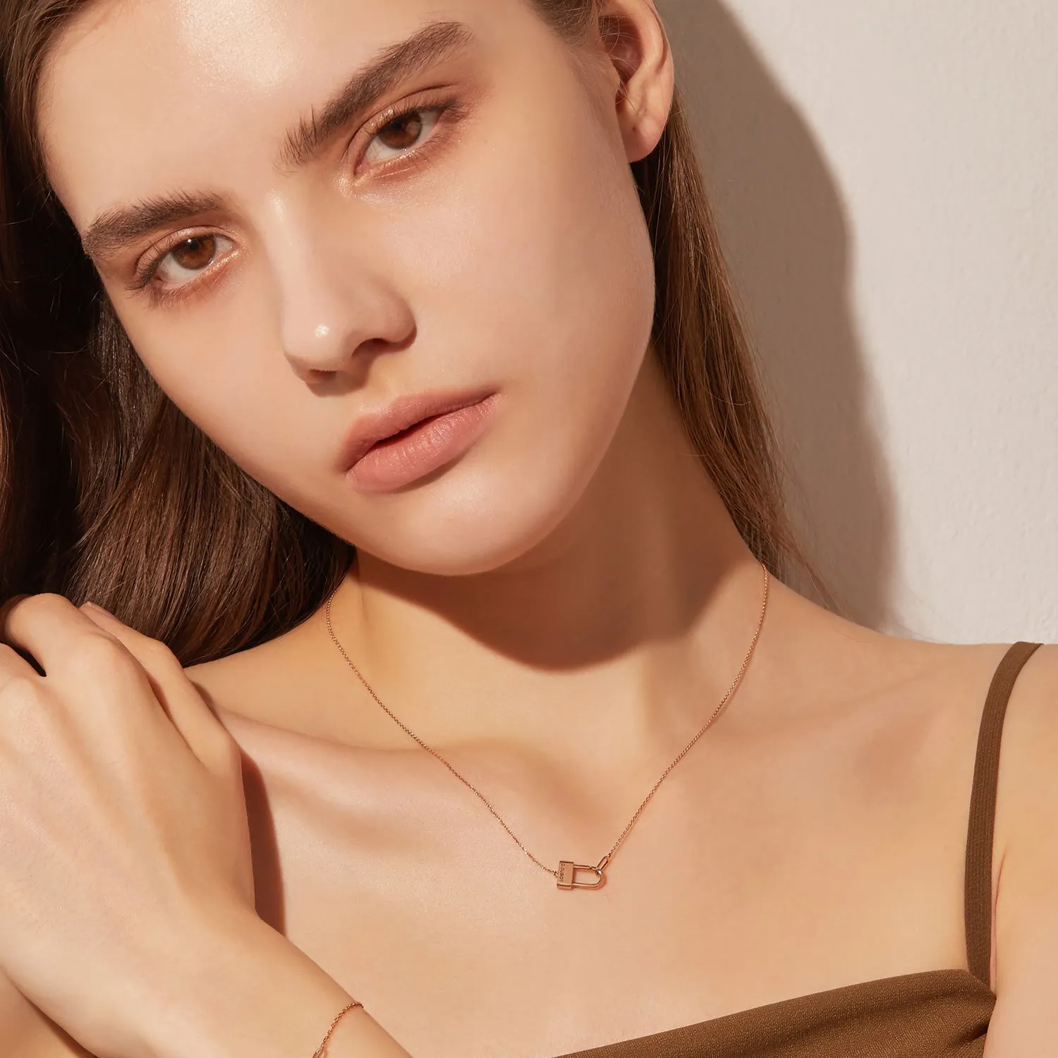 Dual D.D Gold Necklace JDRNR3S58XX