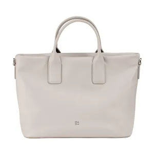 DUDU Women's hand bag in leather with shoulder strap, small shoulder bag with zipper and detachable shoulder strap, colorful elegant bag