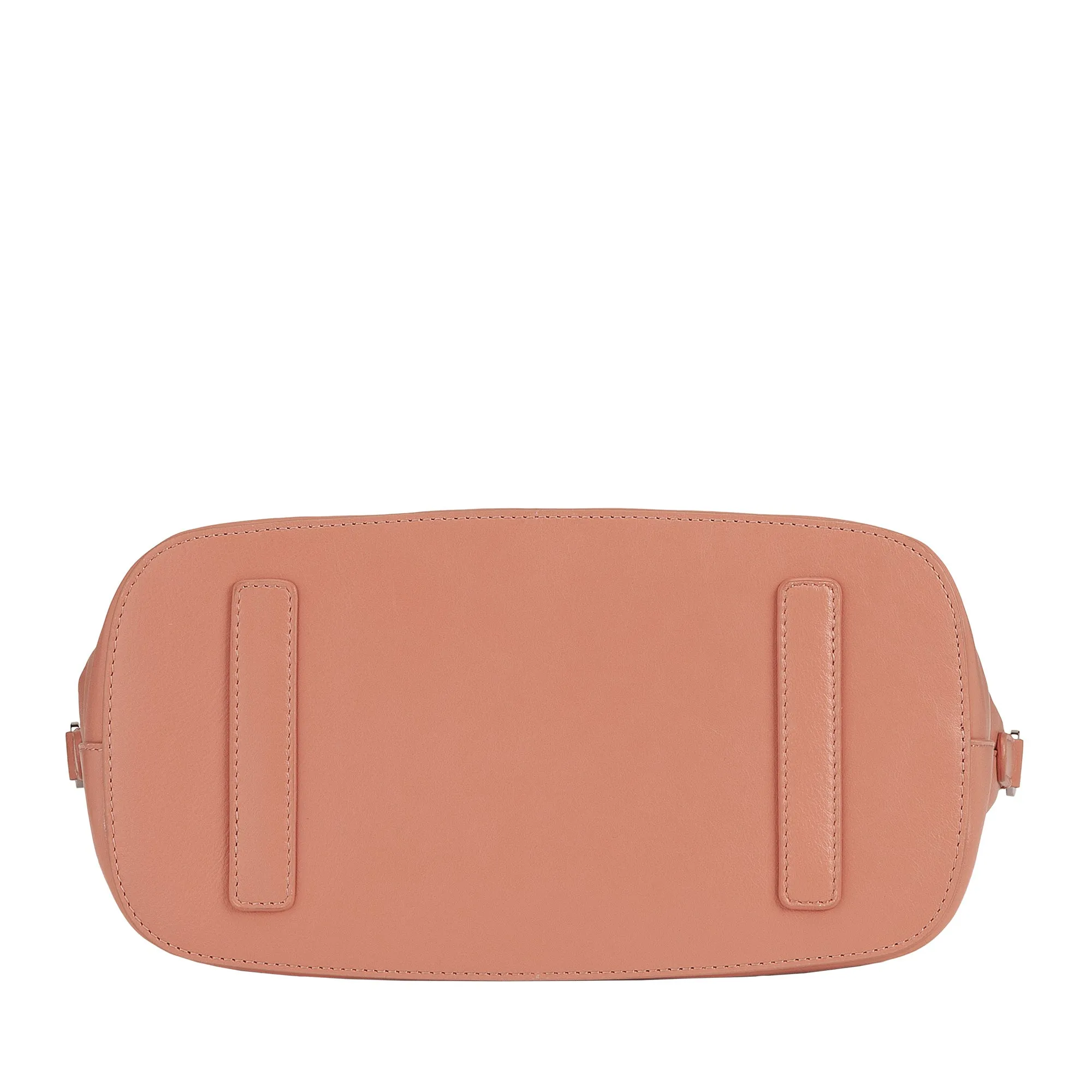 DUDU Women's hand bag in leather with shoulder strap, small shoulder bag with zipper and detachable shoulder strap, colorful elegant bag