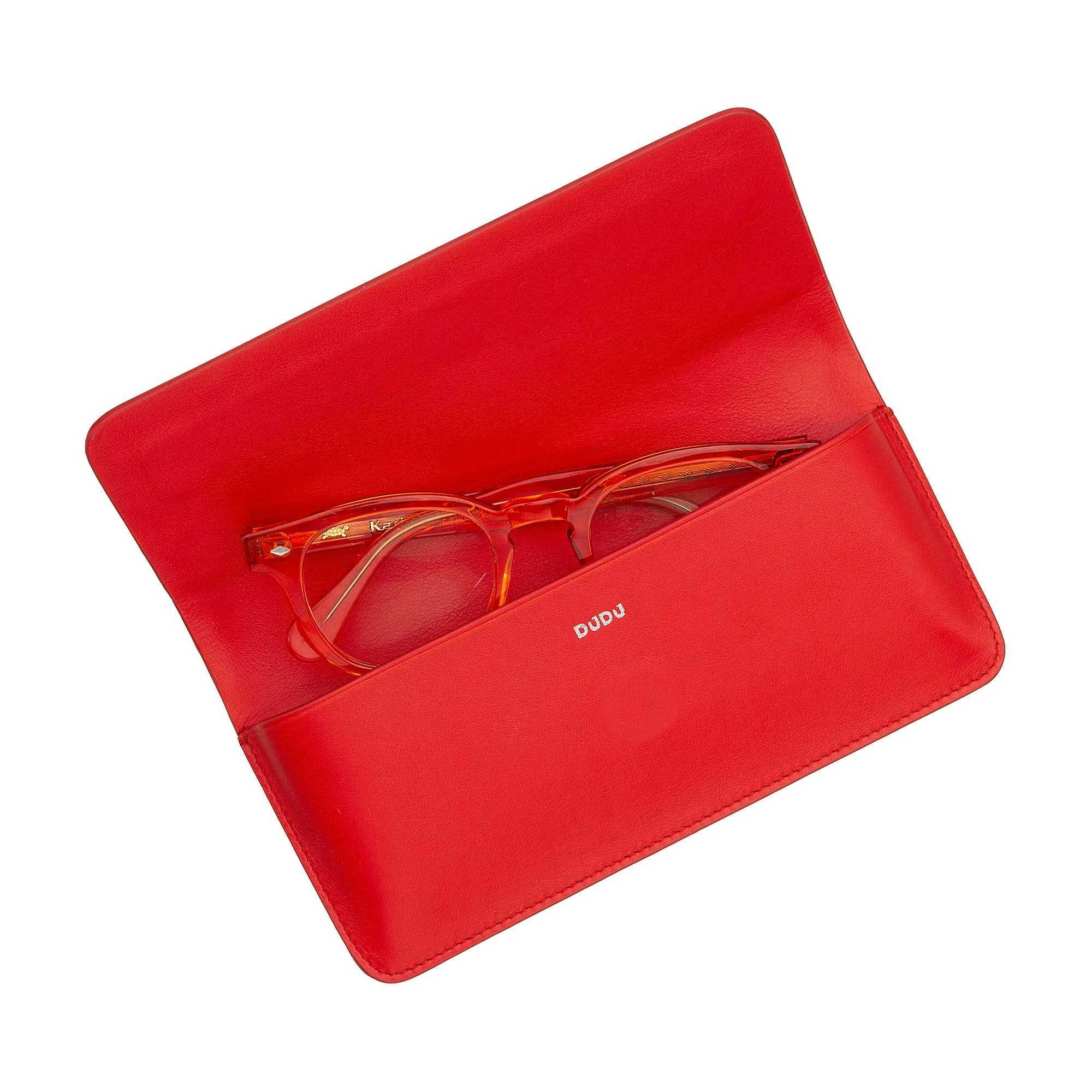 DUDUCHE CASE HOOD GLASSES AND SOCH GLASS SOFT SOCKER WITH MAGNETIC CLOSURE, Colored holder case