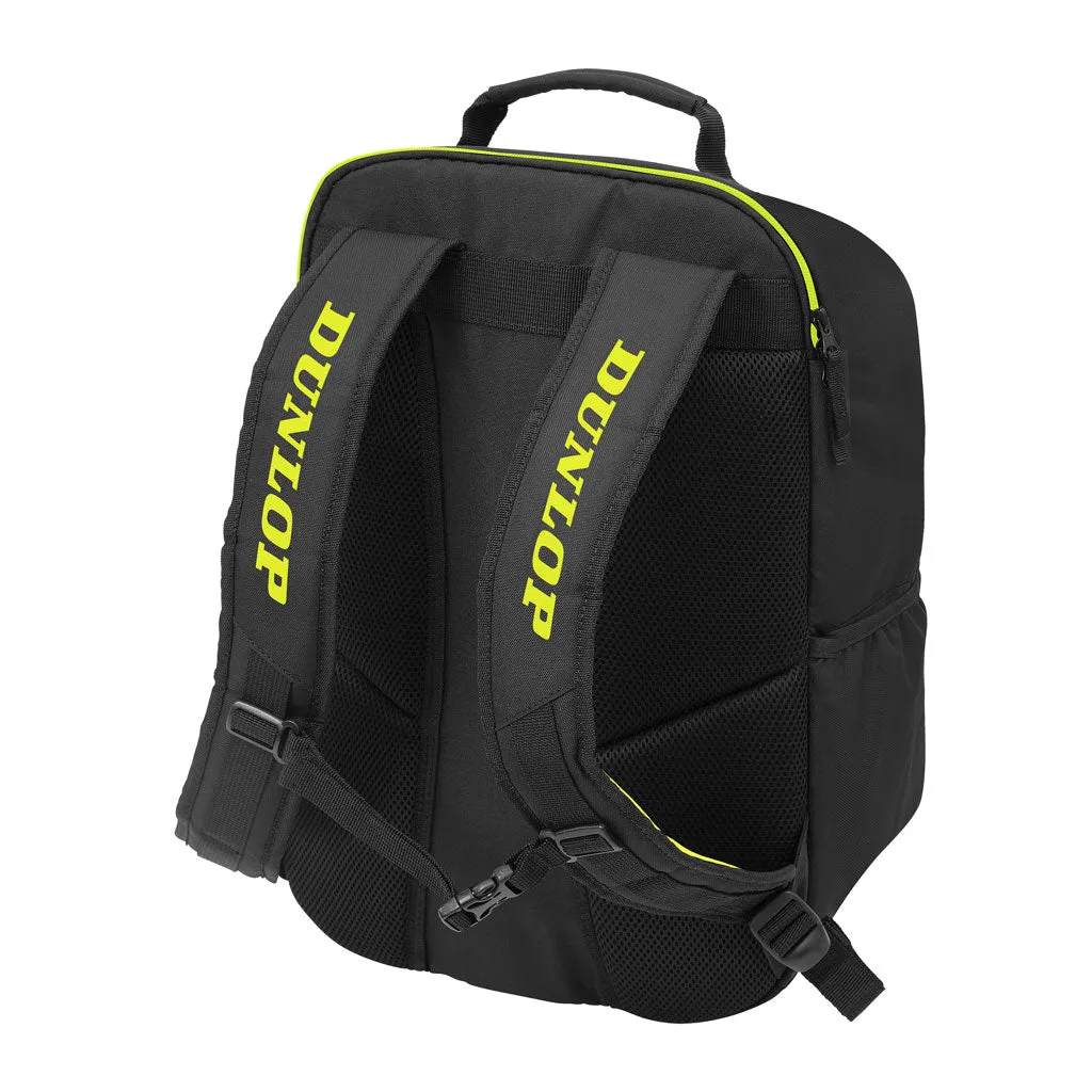 Dunlop SX Performance Backpack Racquet Bag (Black/Yellow)