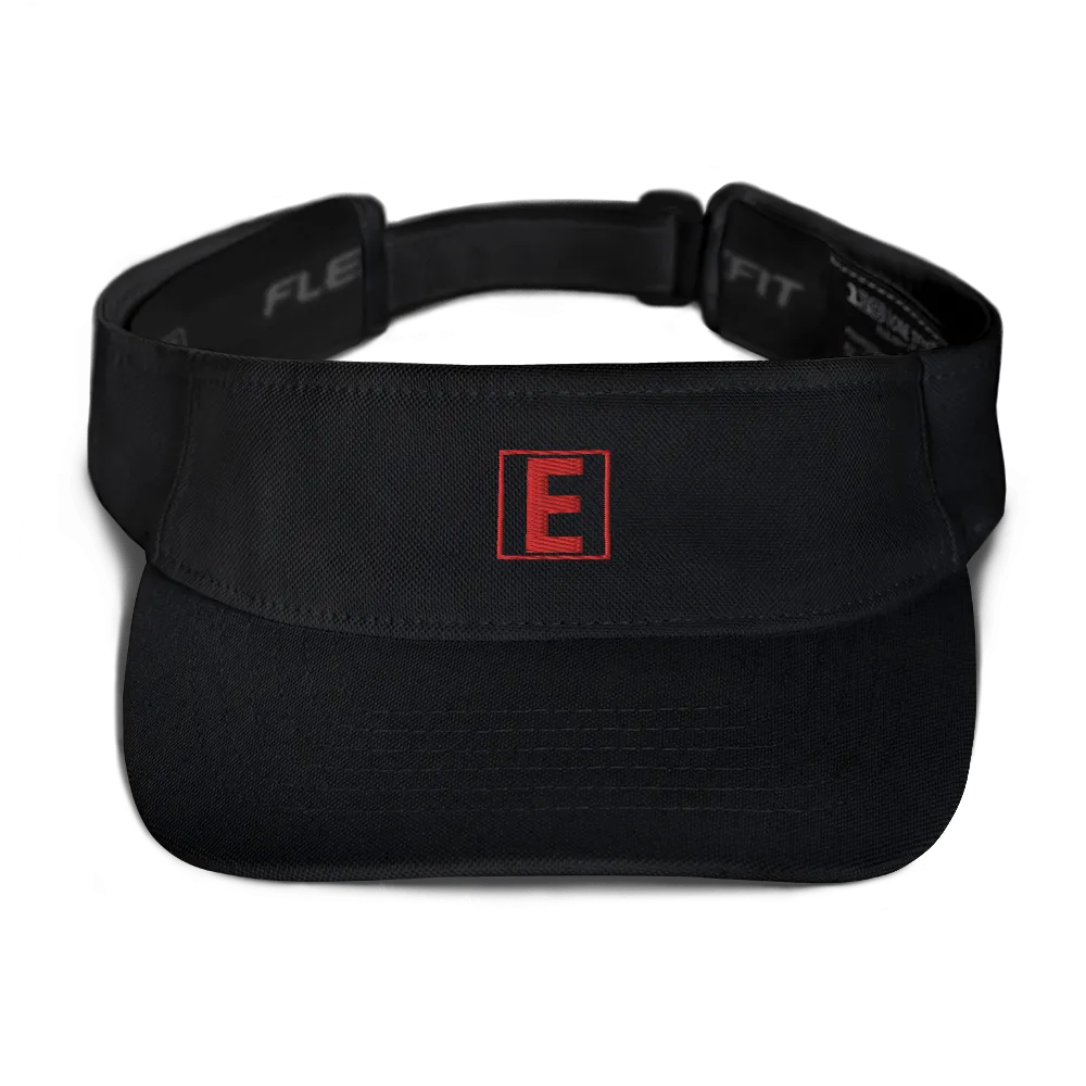 E Squared Logo Visor (White)