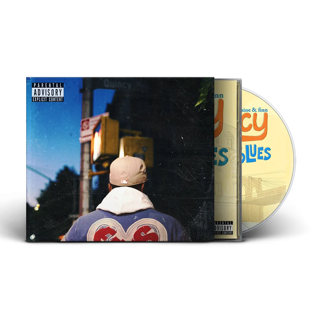 Eddie Kaine x Finn - Quincy St Blues (Jewel Case CD With O-Card & Alternate Cover)