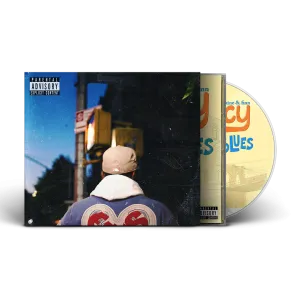Eddie Kaine x Finn - Quincy St Blues (Jewel Case CD With O-Card & Alternate Cover)