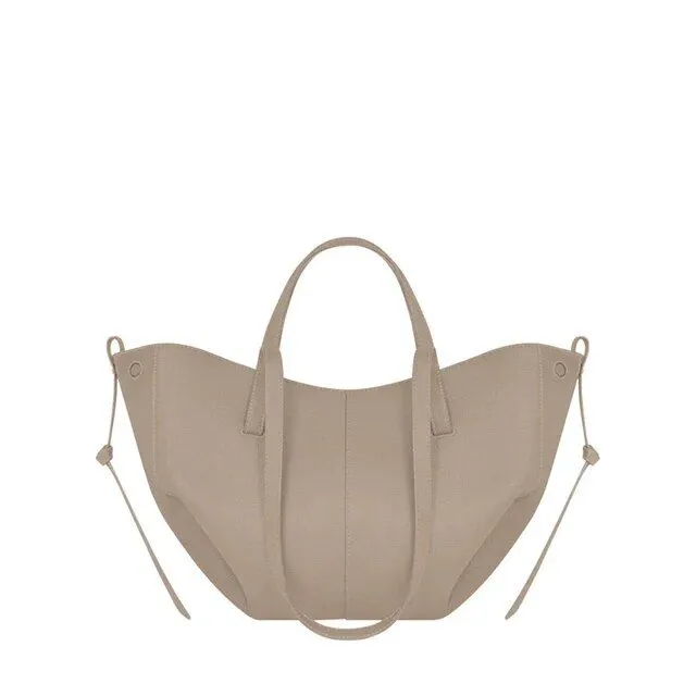 Elegant Large Leather Shoulder Bag