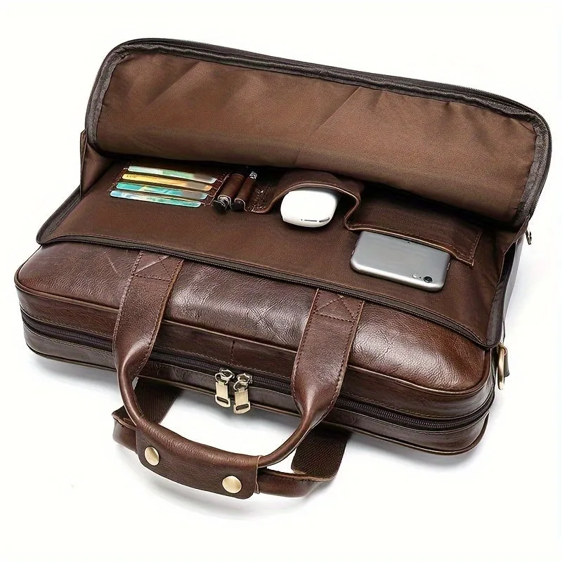Emanuel | Spacious Crossbody Laptop Messenger Handbag