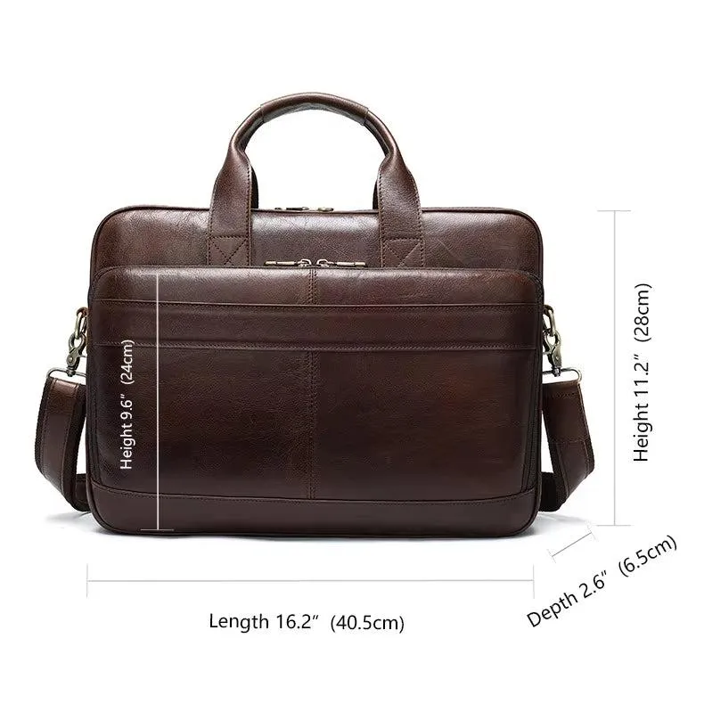 Emanuel | Spacious Crossbody Laptop Messenger Handbag
