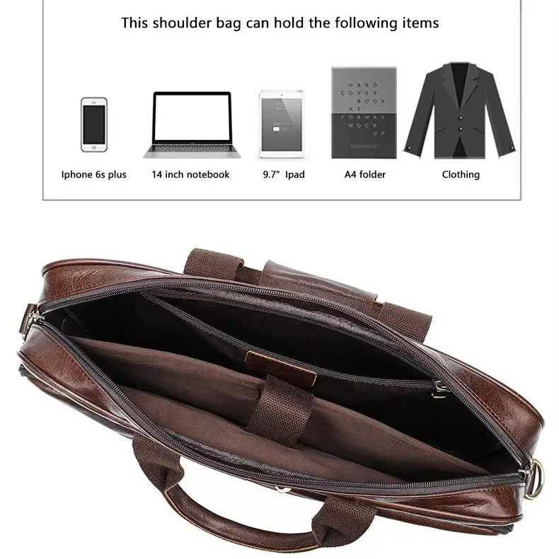 Emanuel | Spacious Crossbody Laptop Messenger Handbag
