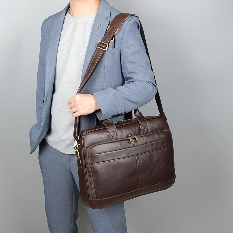 Emanuel | Spacious Crossbody Laptop Messenger Handbag