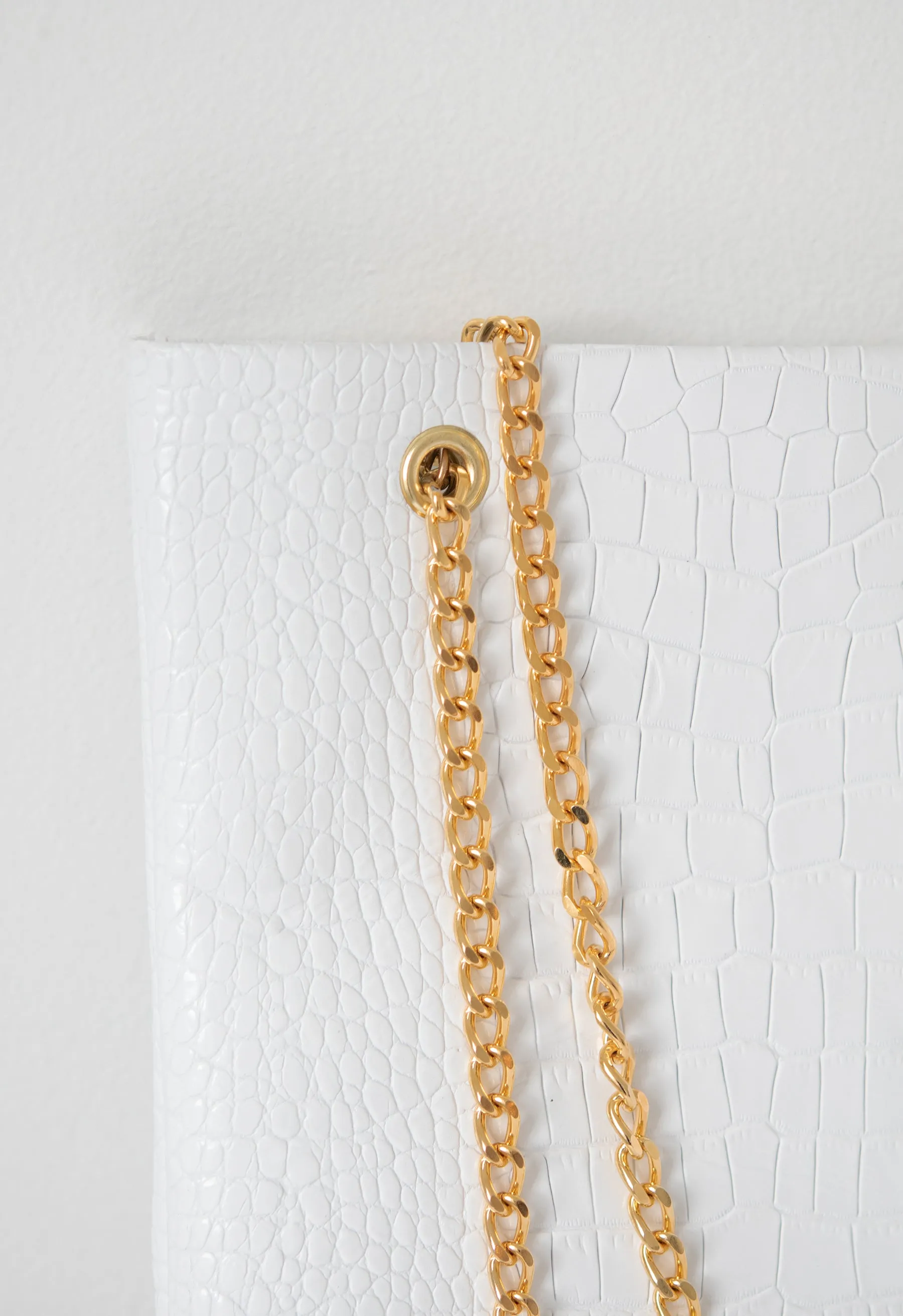 Embossed Croc Shop Tote
