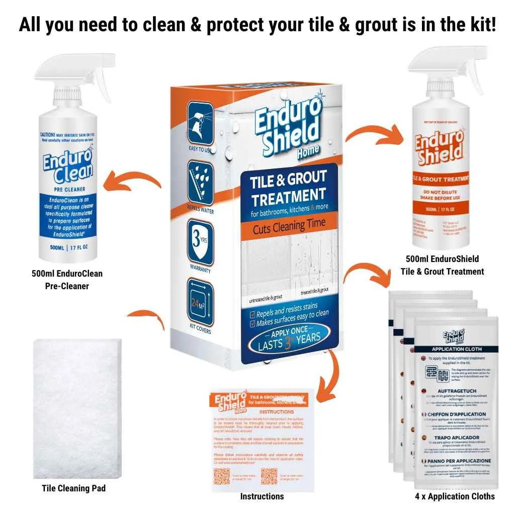 EnduroShield Tile & Grout Treatment - Large 500ml Special