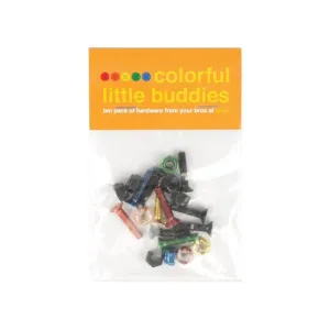 Enjoi Colorful Little Buddies Hardware - 7/8" Phillips