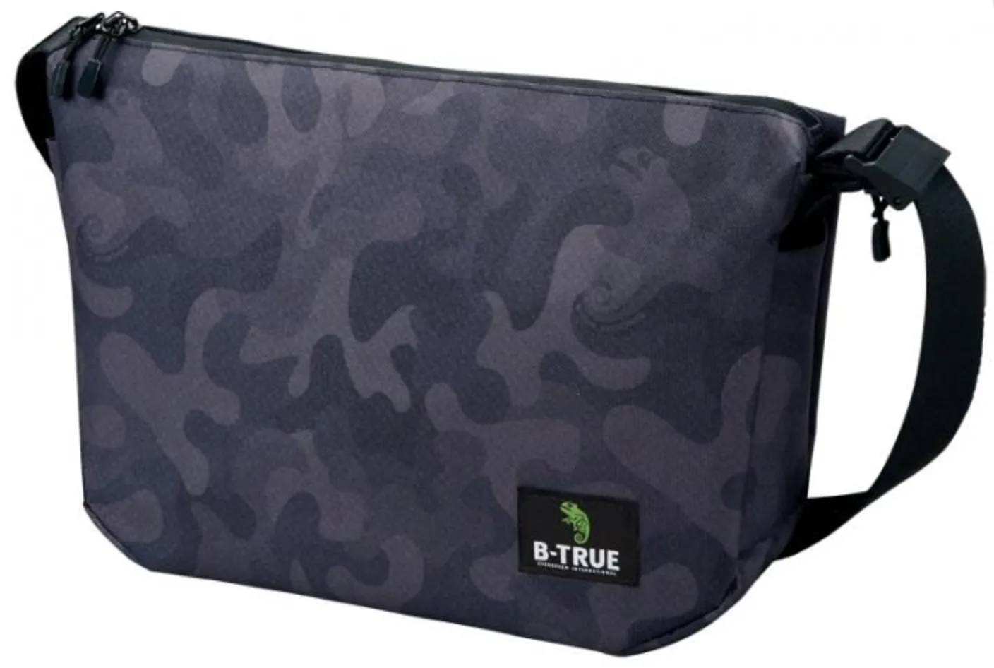 Ever Green B-True Cammo Shoulder Bag M Black