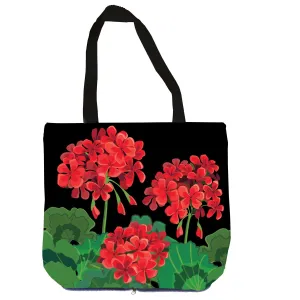 Evergreen Gifts,Geranium Compact Tote Bag,15x0.1x14 Inches