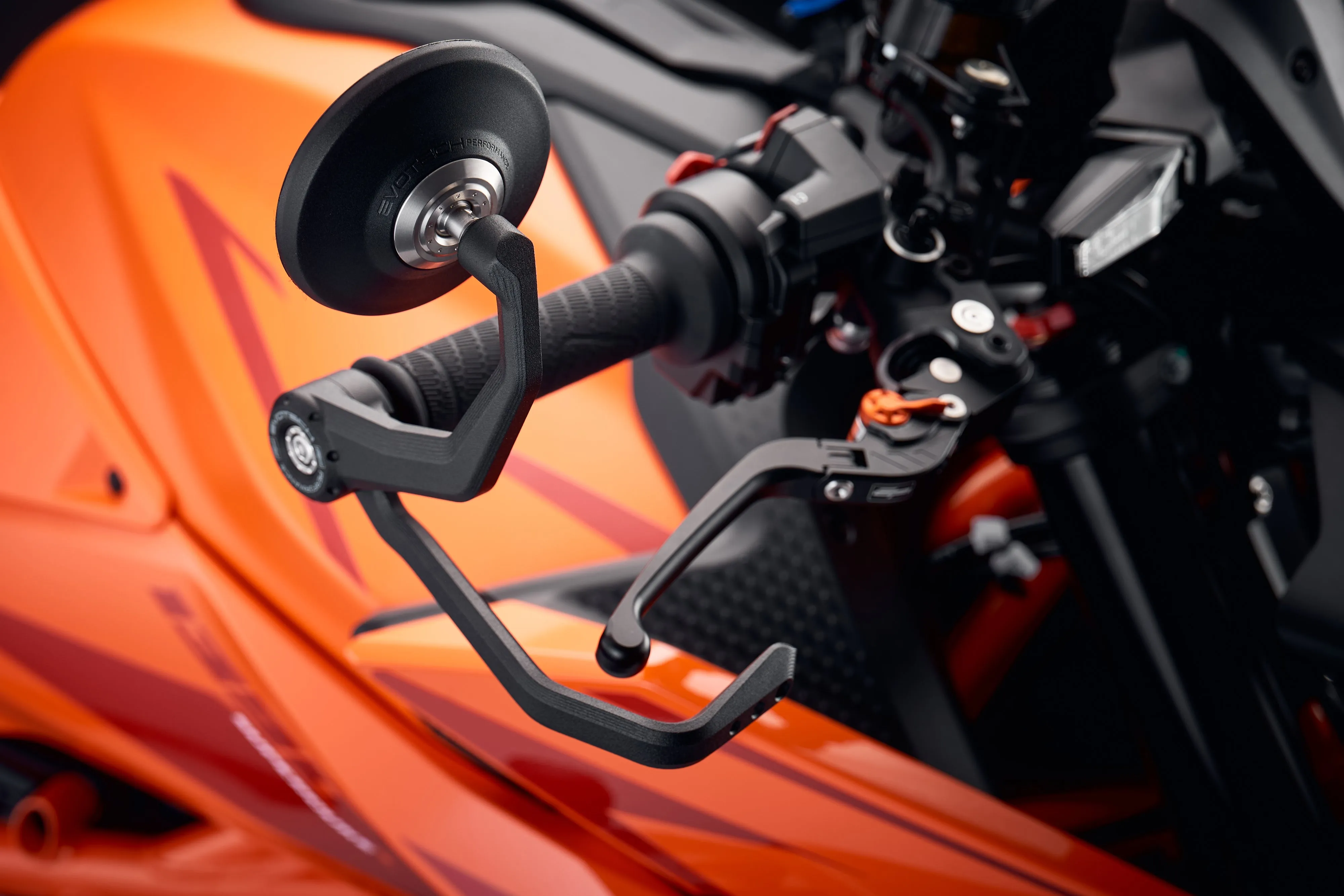 Evotech Bar End Mirrors / Brake and Clutch Protector Kit - KTM 1290 Super Duke RR (2022 )