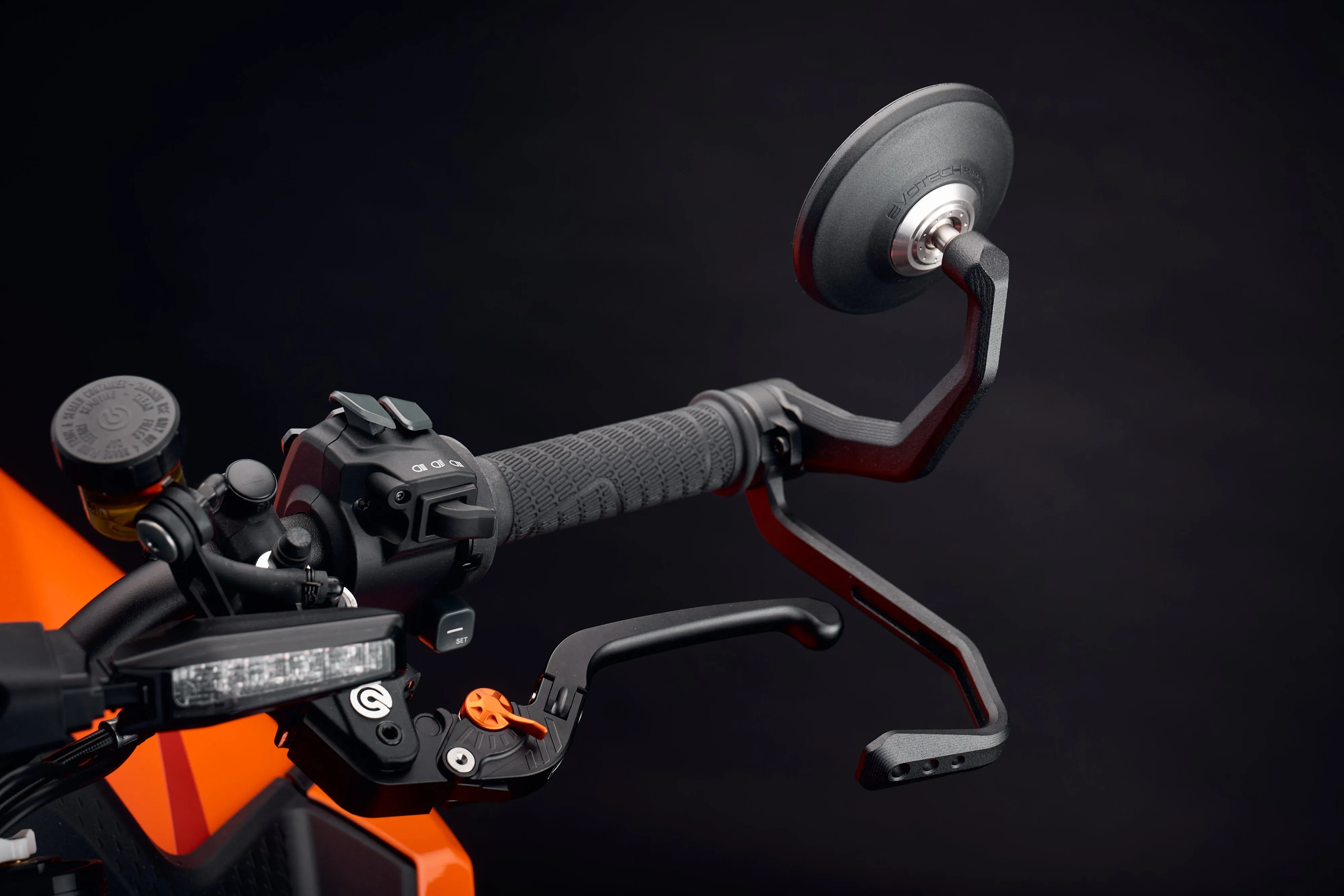 Evotech Bar End Mirrors / Brake and Clutch Protector Kit - KTM 1290 Super Duke RR (2022 )