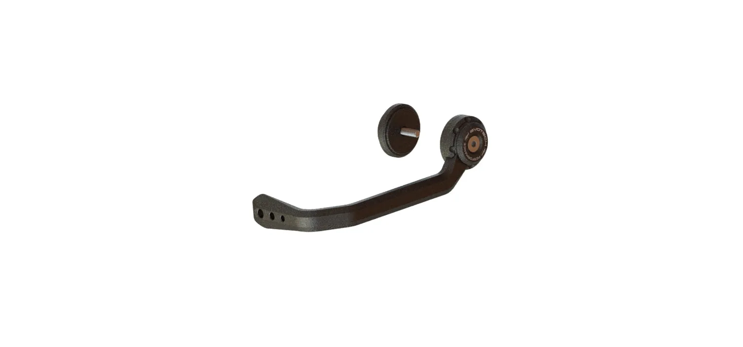 Evotech Triumph Trident Clutch Lever Protector Kit (2025 ) (Bar End Mirror Version)