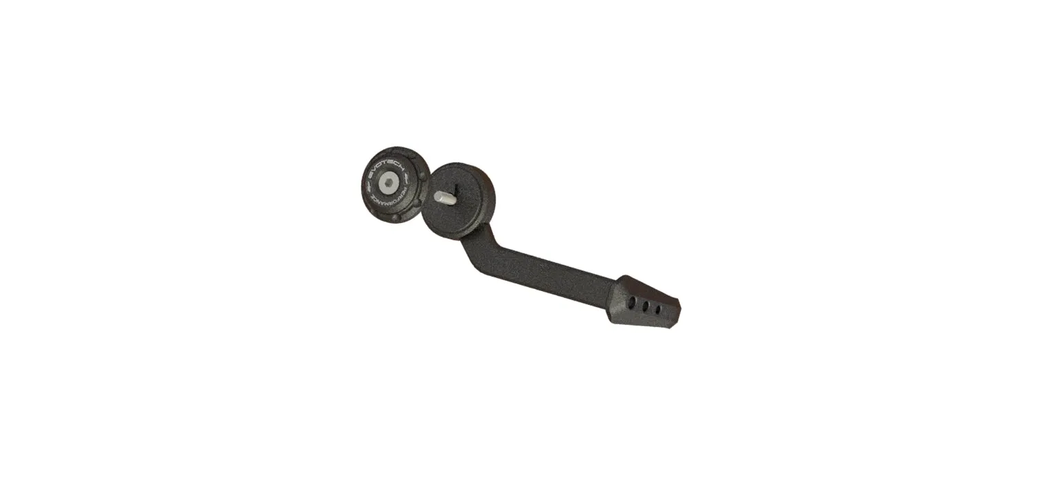 Evotech Triumph Trident Clutch Lever Protector Kit (2025 ) (Bar End Mirror Version)