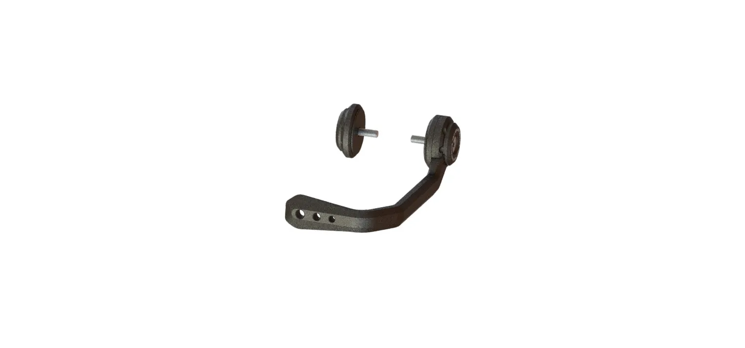 Evotech Triumph Trident Clutch Lever Protector Kit (2025 ) (Bar End Mirror Version)