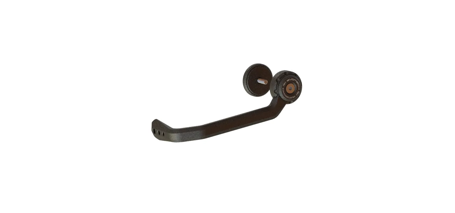 Evotech Triumph Trident Clutch Lever Protector Kit (2025 ) (Bar End Mirror Version)