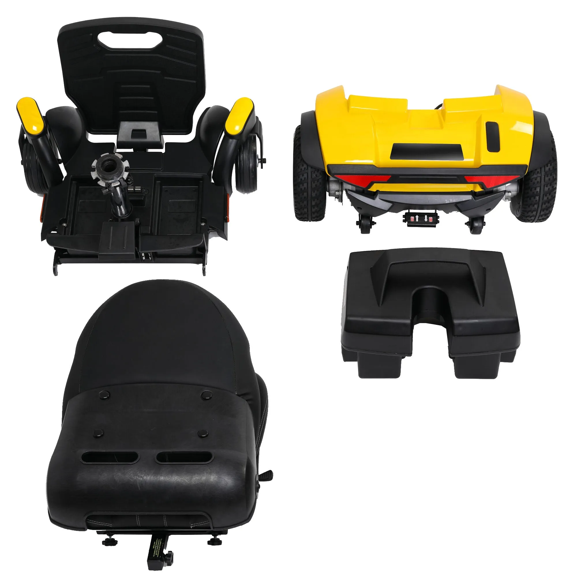 Excel Quest Compact Reclining Portable Power Chair