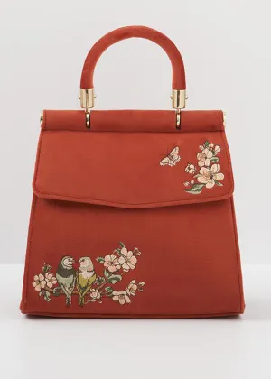 Fable England Lovebirds Bag Rust