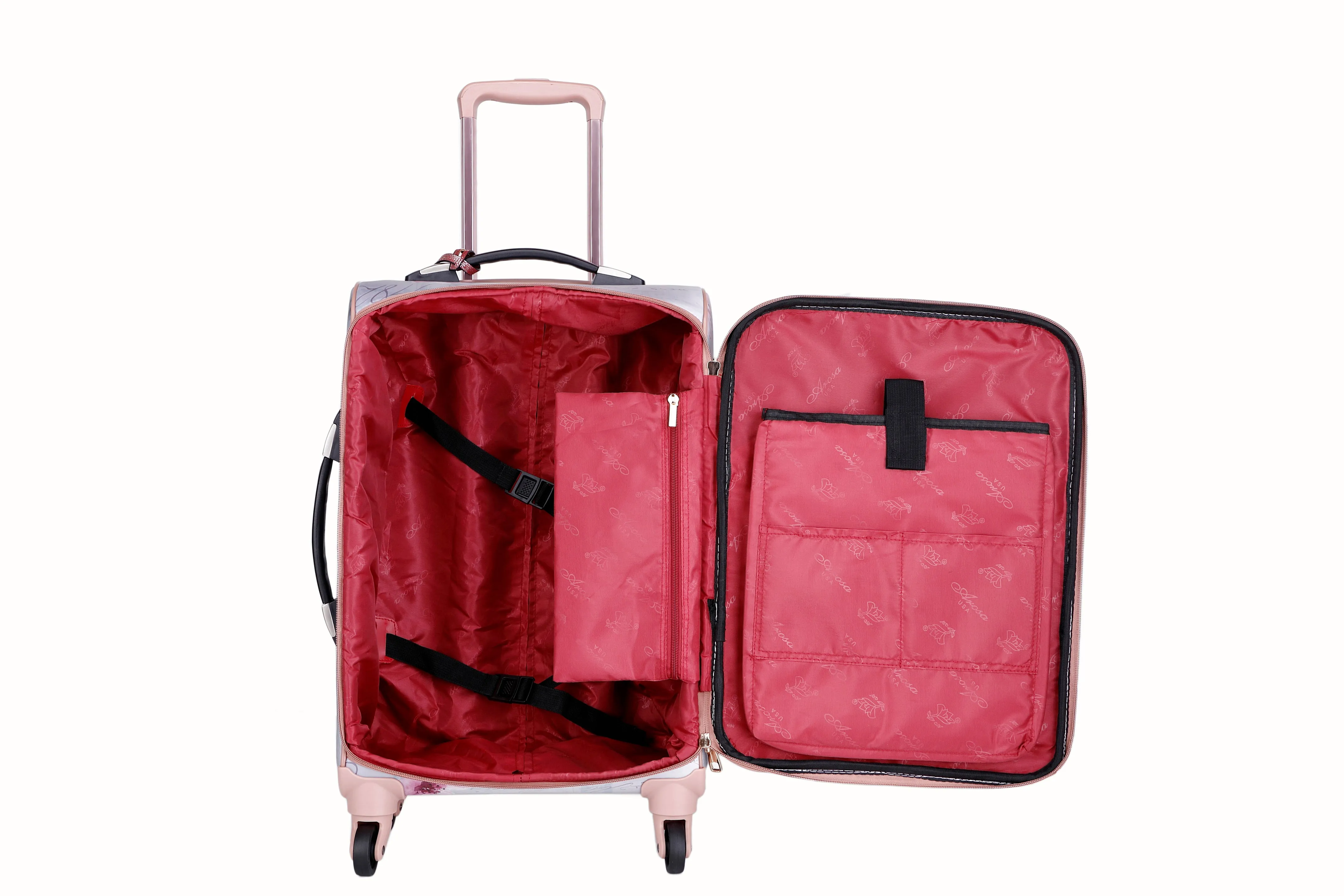 Fairytale 3PC Set | Carry on  Luggage with Spinner Wheels [BEL6999-8602-WA]