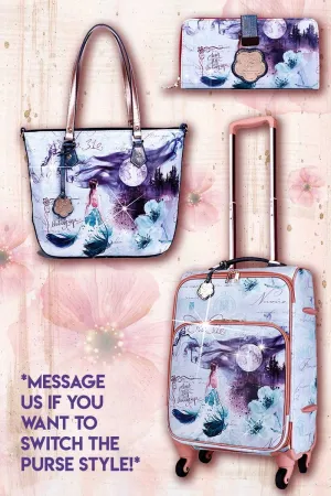 Fairytale 3PC Set | Carry on  Luggage with Spinner Wheels [BEL6999-8602-WA]