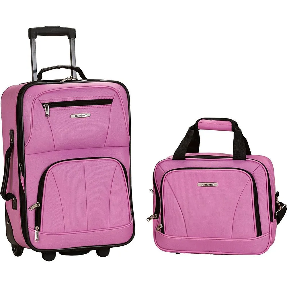 famous luggage riot 2 piece carry on luggage set 29 colors