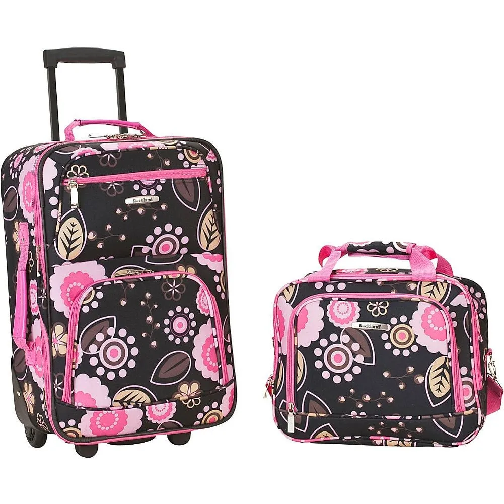 famous luggage riot 2 piece carry on luggage set 29 colors