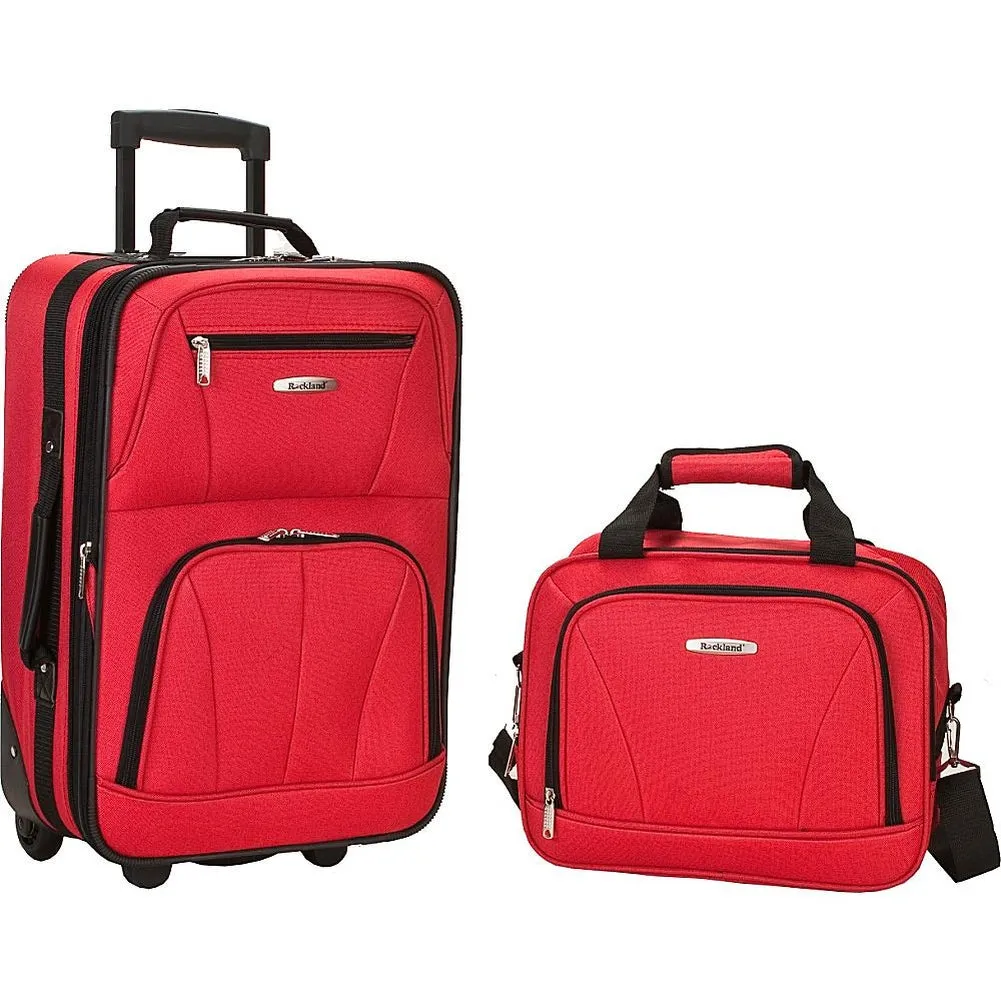 famous luggage riot 2 piece carry on luggage set 29 colors