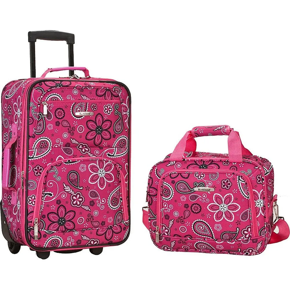 famous luggage riot 2 piece carry on luggage set 29 colors