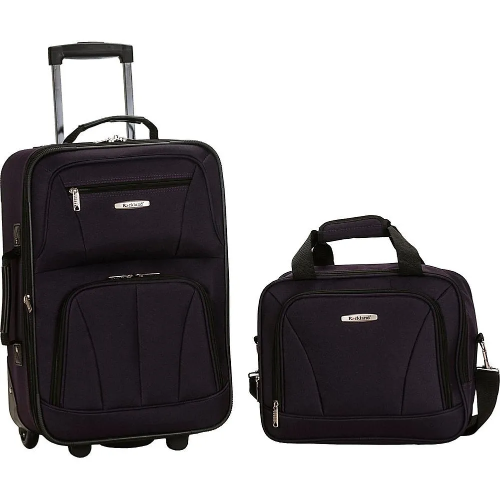 famous luggage riot 2 piece carry on luggage set 29 colors