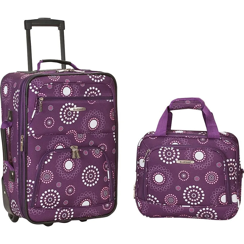 famous luggage riot 2 piece carry on luggage set 29 colors