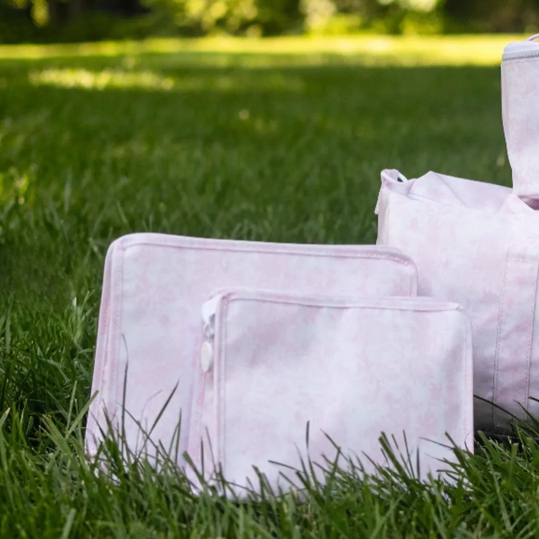 Fancy Toile Pink Girl Bundle