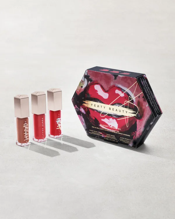 Fanty Beauty Glossy Posse Volume 7.0 Full-Size Gloss Bomb Trio