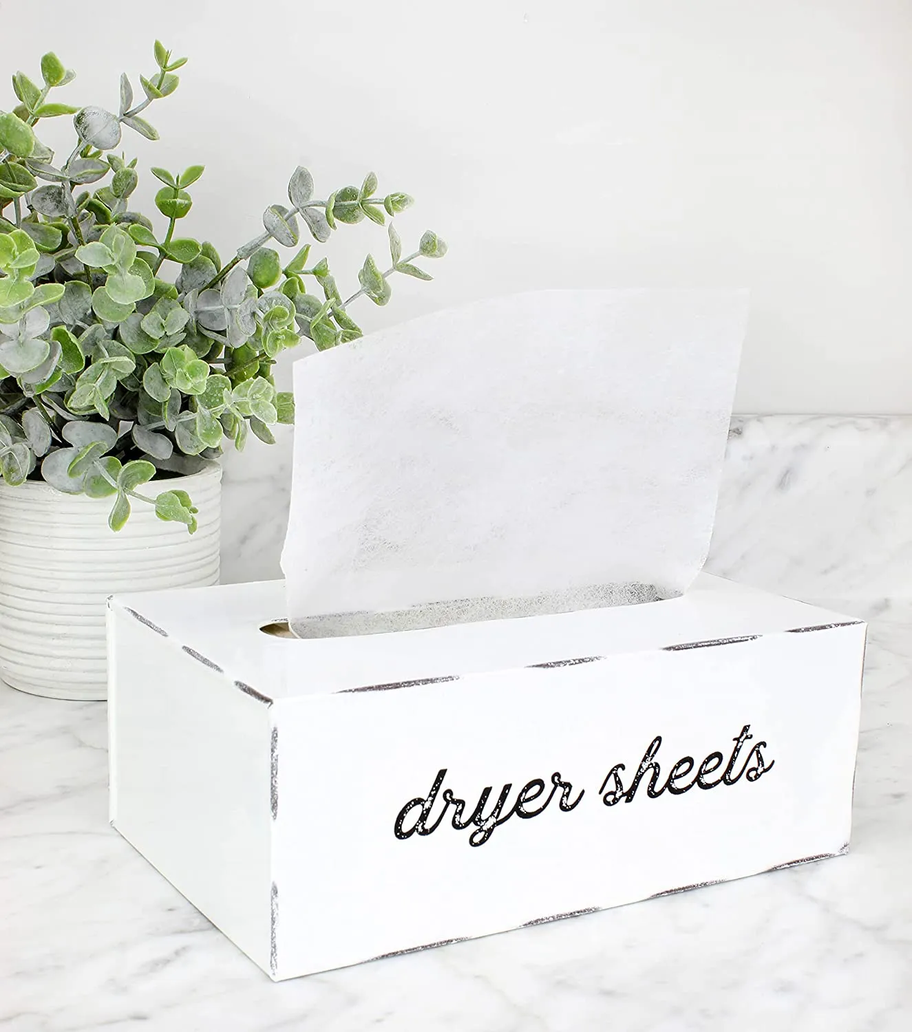 Farmhouse Dryer Sheet Dispenser
