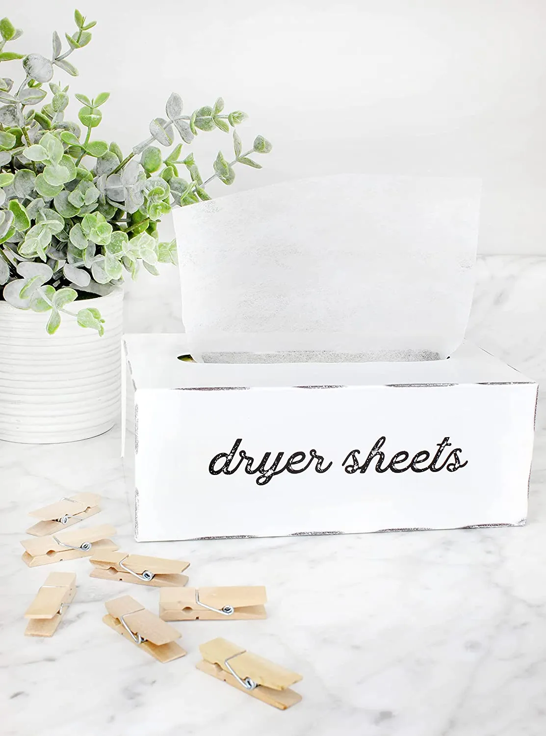 Farmhouse Dryer Sheet Dispenser
