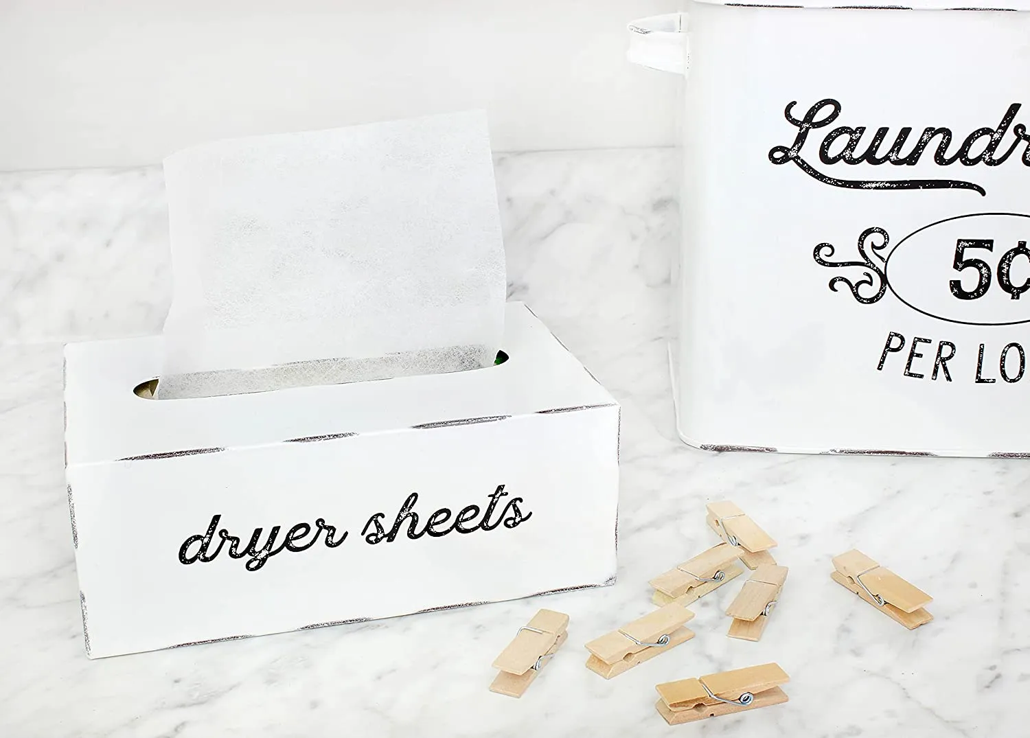Farmhouse Dryer Sheet Dispenser