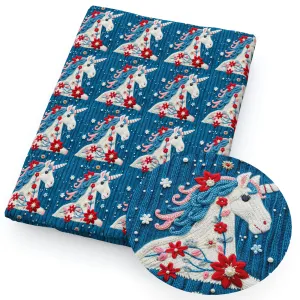 faux embroidery fabric
