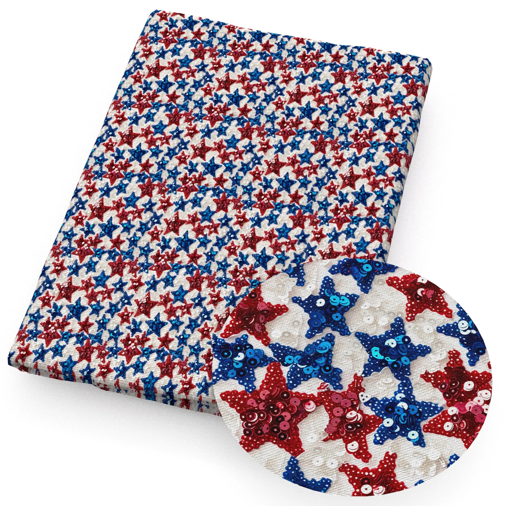 faux embroidery fabric