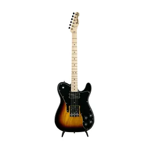 Fender FSR Collection Traditional 70s Telecaster Custom Electric Guitar, Maple FB, 3-Tone Sunburst