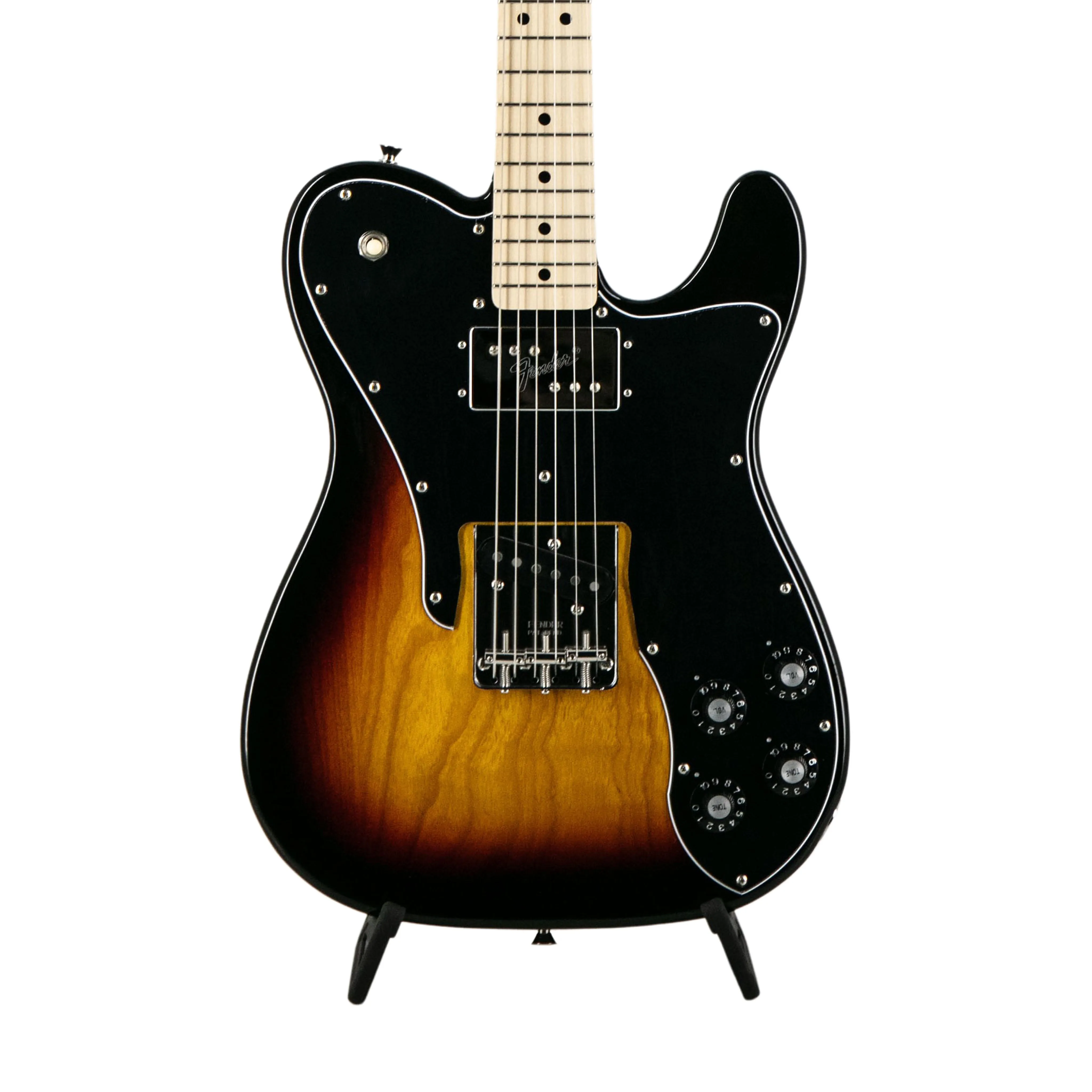 Fender FSR Collection Traditional 70s Telecaster Custom Electric Guitar, Maple FB, 3-Tone Sunburst