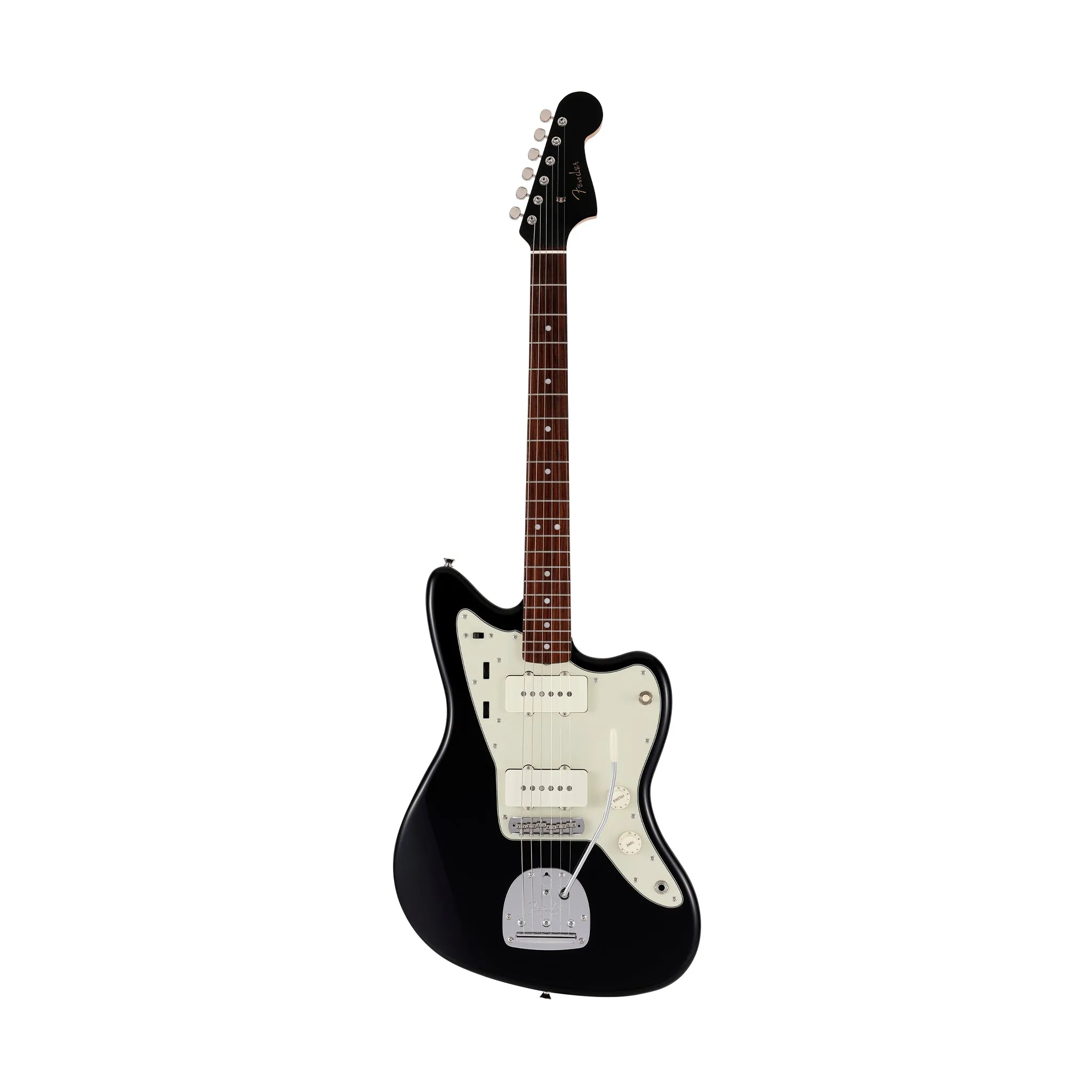 Fender Japan Traditional II 60s Jazzmaster Electric Guitar, RW FB, Black