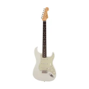 Fender Japan Traditional II 60s Stratocaster Electric Guitar, RW FB, Olympic White