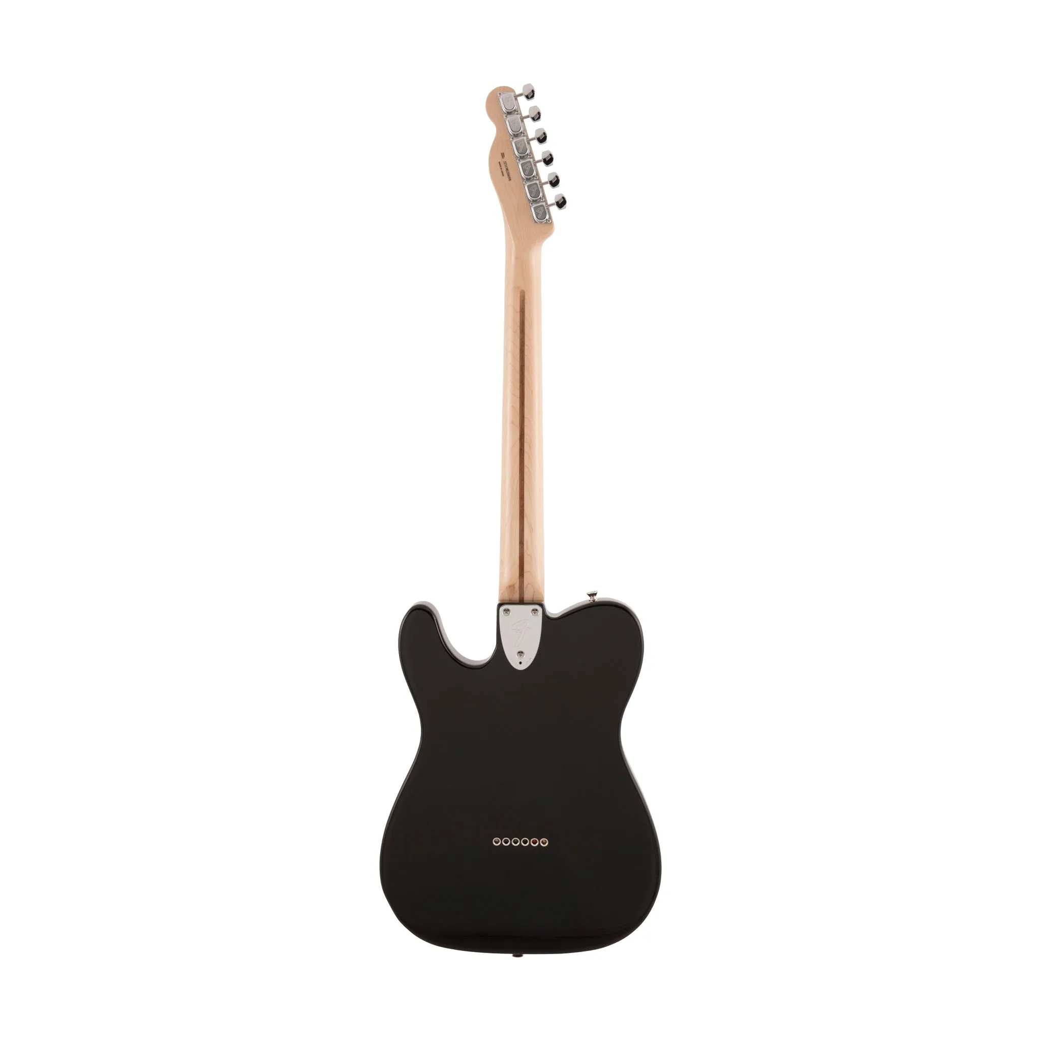Fender Japan Traditional II 70s Telecaster Custom Electric Guitar, Maple FB, Black