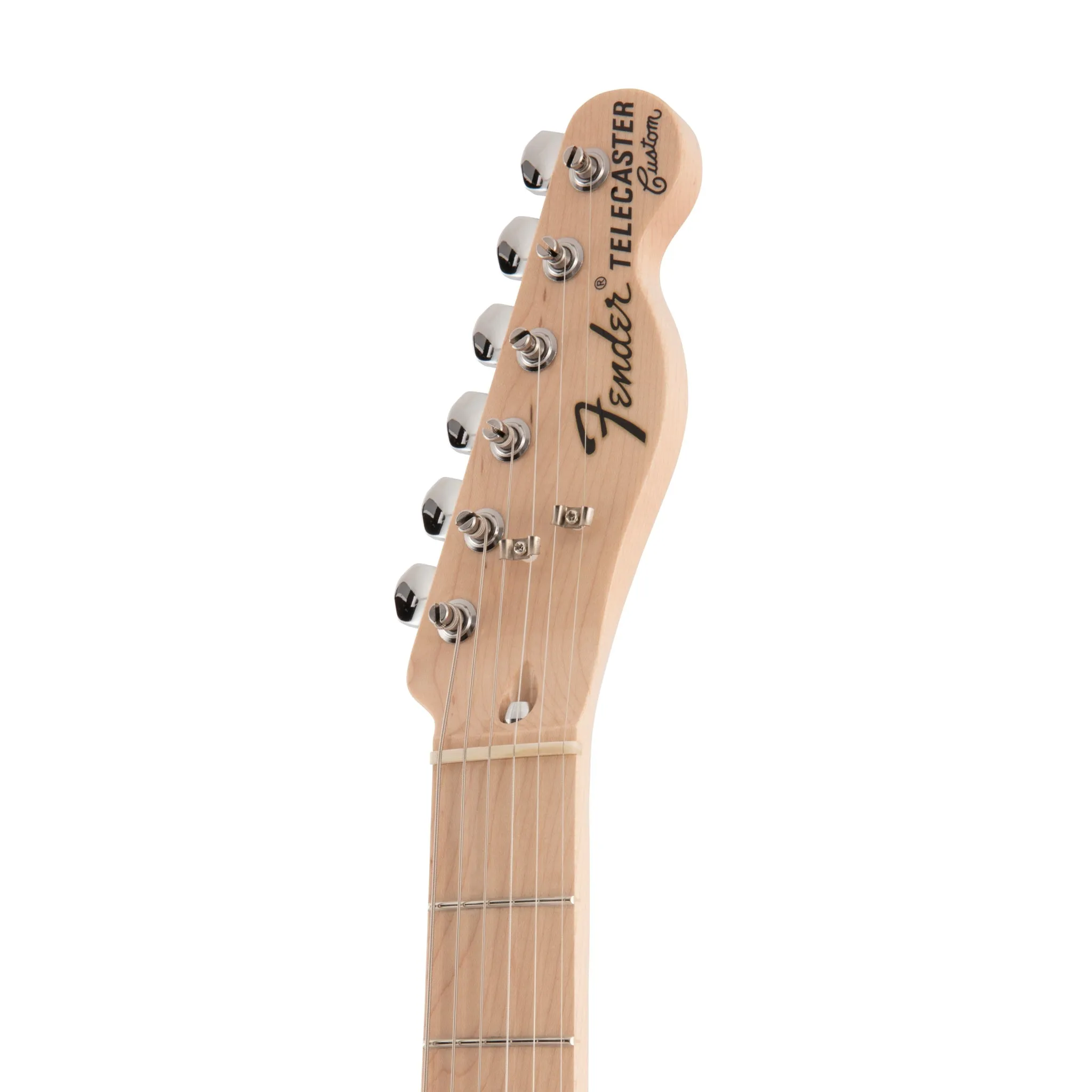 Fender Japan Traditional II 70s Telecaster Custom Electric Guitar, Maple FB, Black